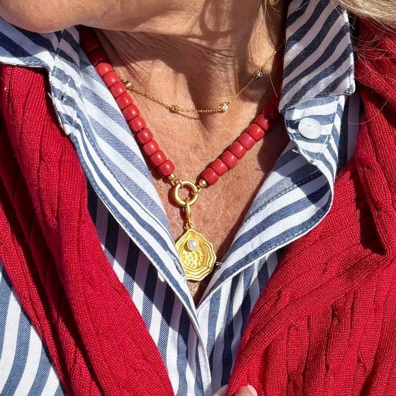 Tatum James Oyster Charm