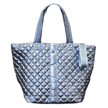 Load image into Gallery viewer, The Debra Diamond Tote Ice Blue