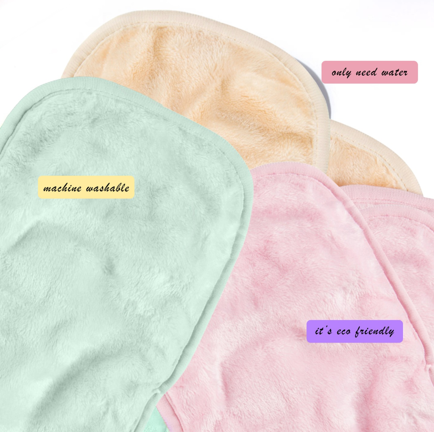 CALA Makeup Removal Microfiber Cleansing Facial Towel (3PK)