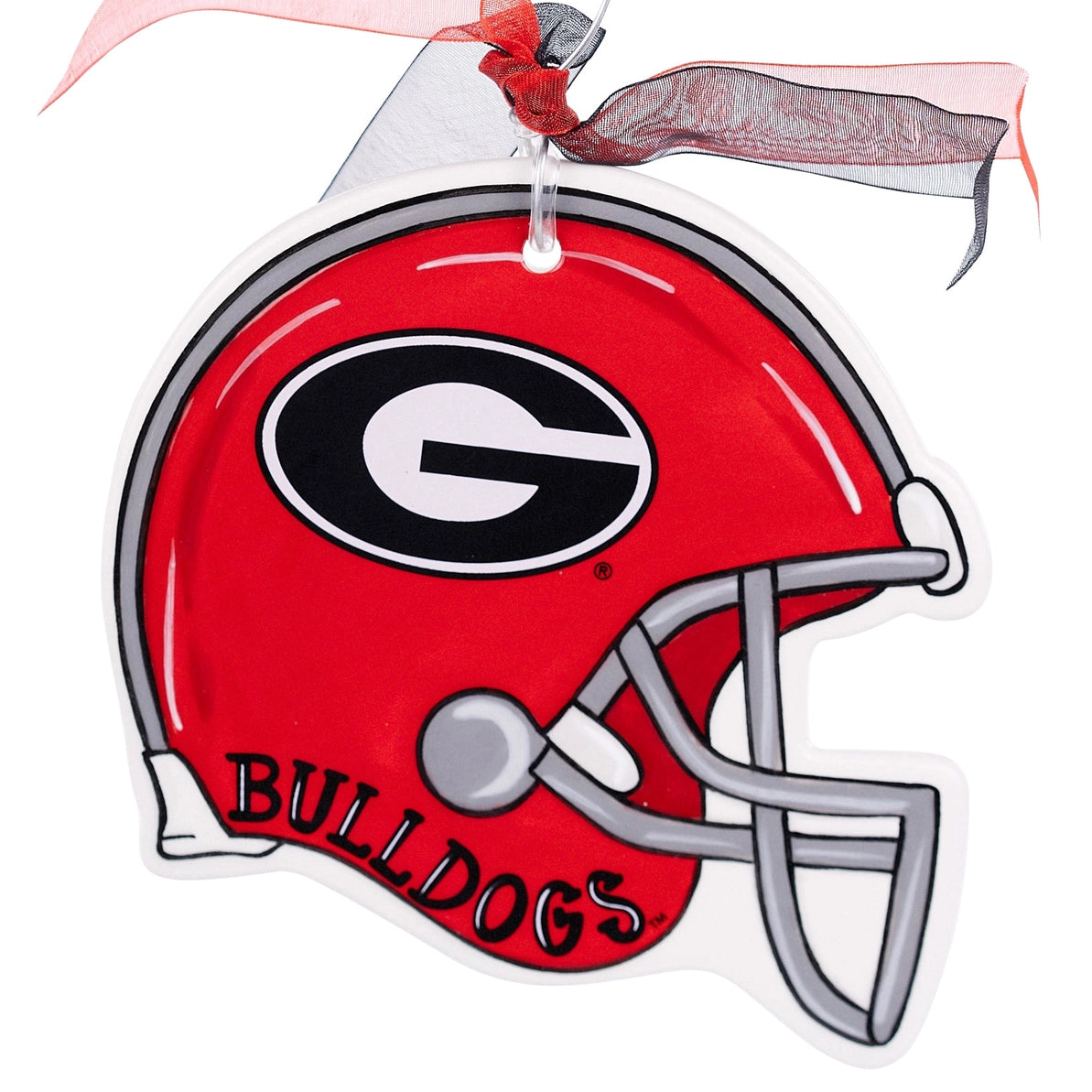 Georgia Helmet Flat Ornament