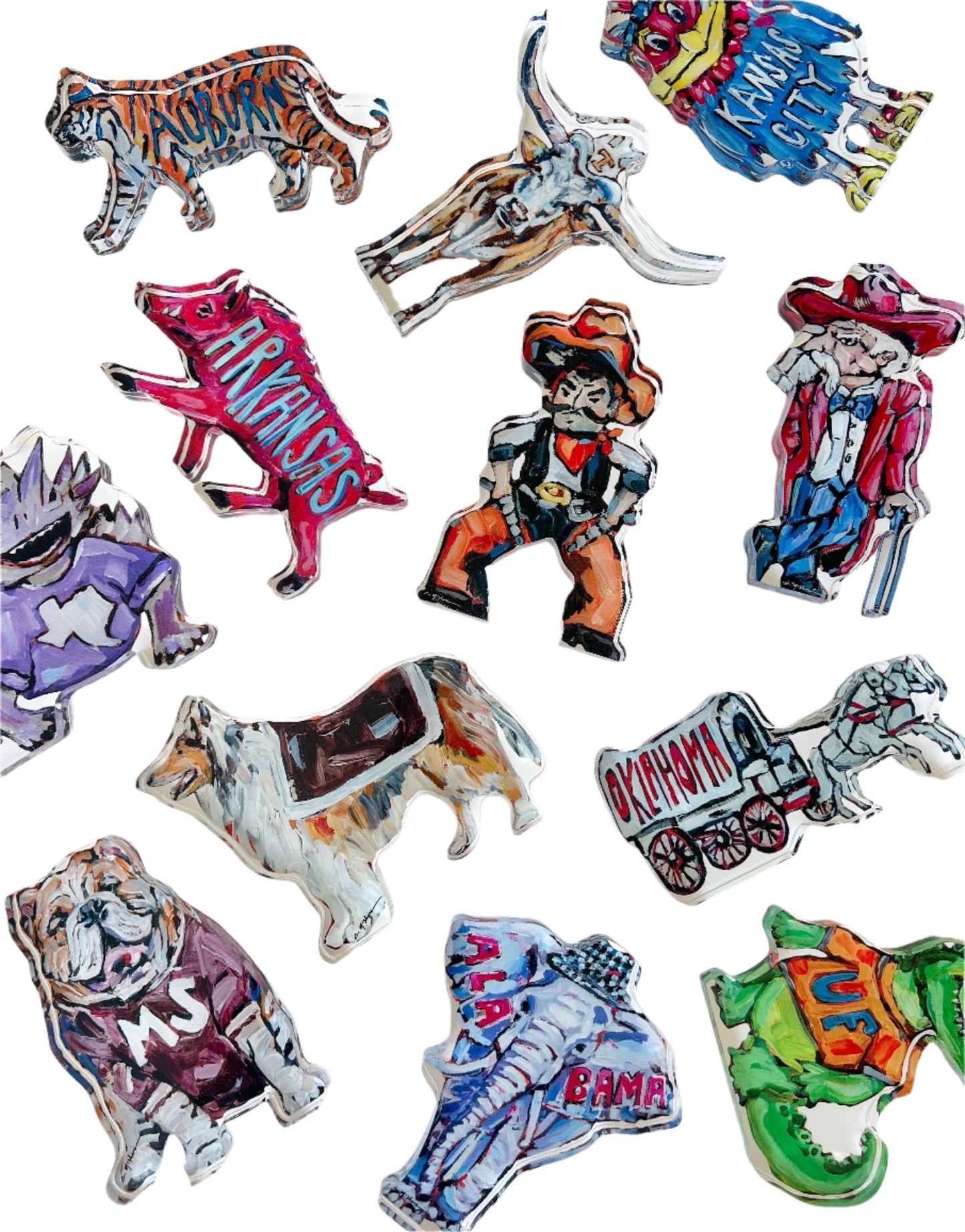 Acrylic Shelfie: Col Reb