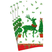 Load image into Gallery viewer, Caspari Animal Topiaries Guest Towel