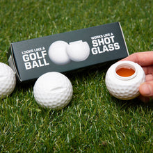 Load image into Gallery viewer, Golf Ball Shaped Shot Glass Set