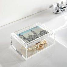 Load image into Gallery viewer, Rectangular Box W/ 4X6 Photo Frame Lid