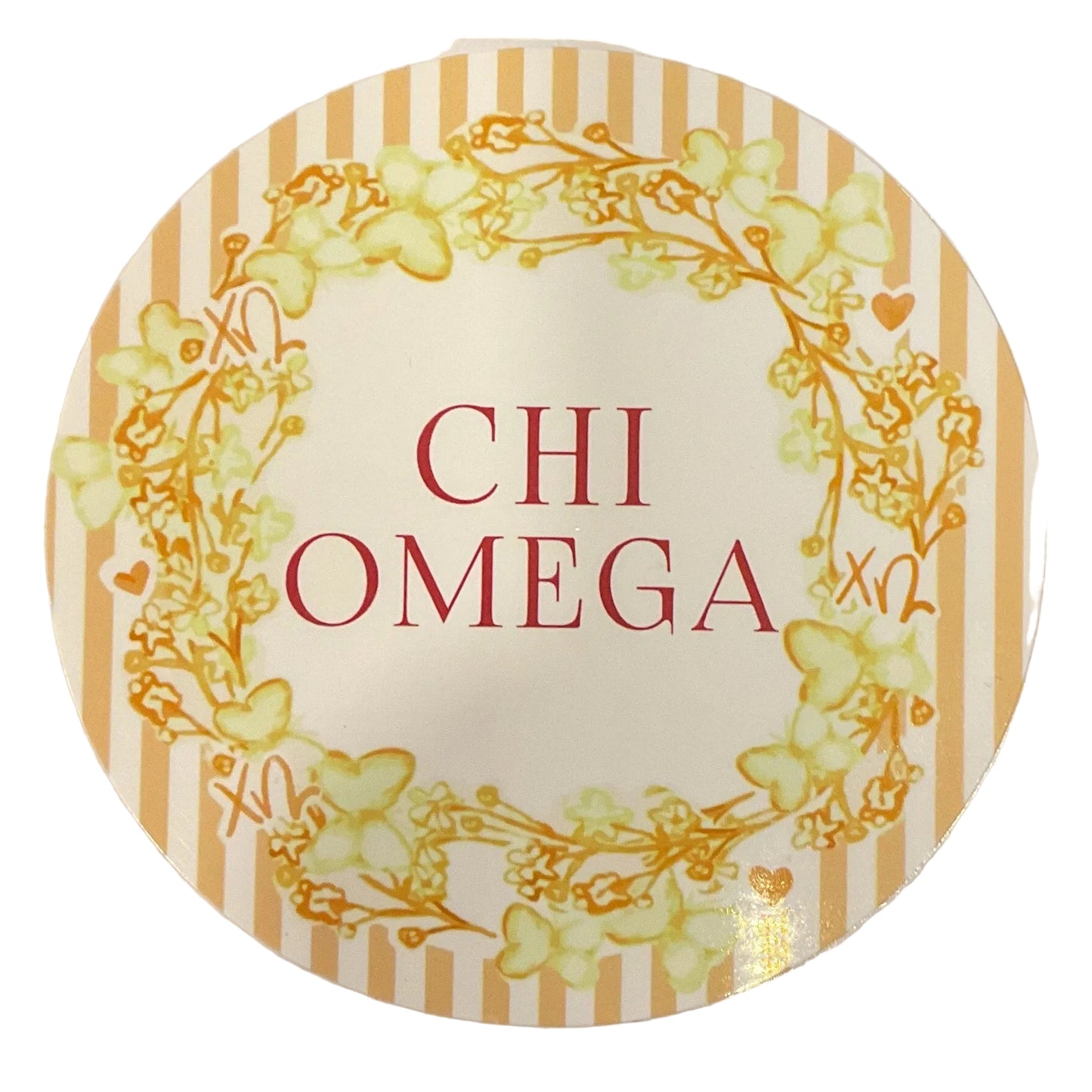 Sorority Round Sticker