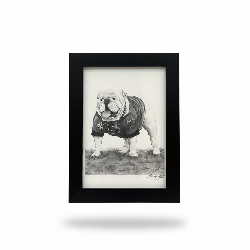 Standing Charcoal Uga Frame