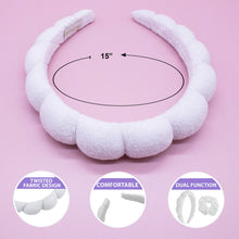 Load image into Gallery viewer, Spa Headband with Scrunchies