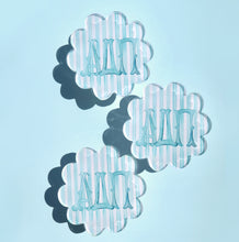 Load image into Gallery viewer, Sorority Scalloped Acrylic Coasters