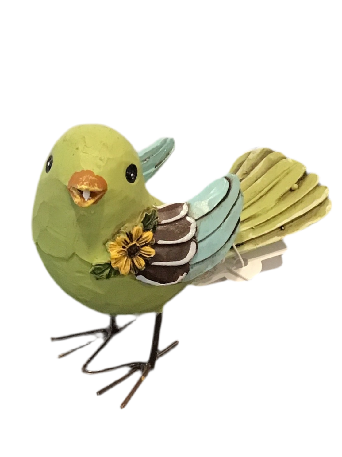 Multi-Colored Floral Bird