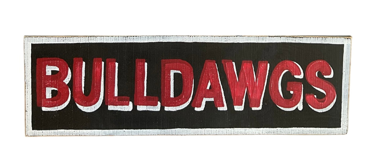UGA Distressed Signs