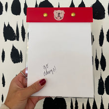 Load image into Gallery viewer, Bulldog Acrylic Notepad
