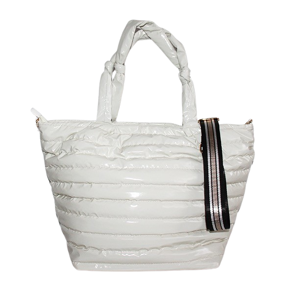 The Rebecca Tote Eggshell