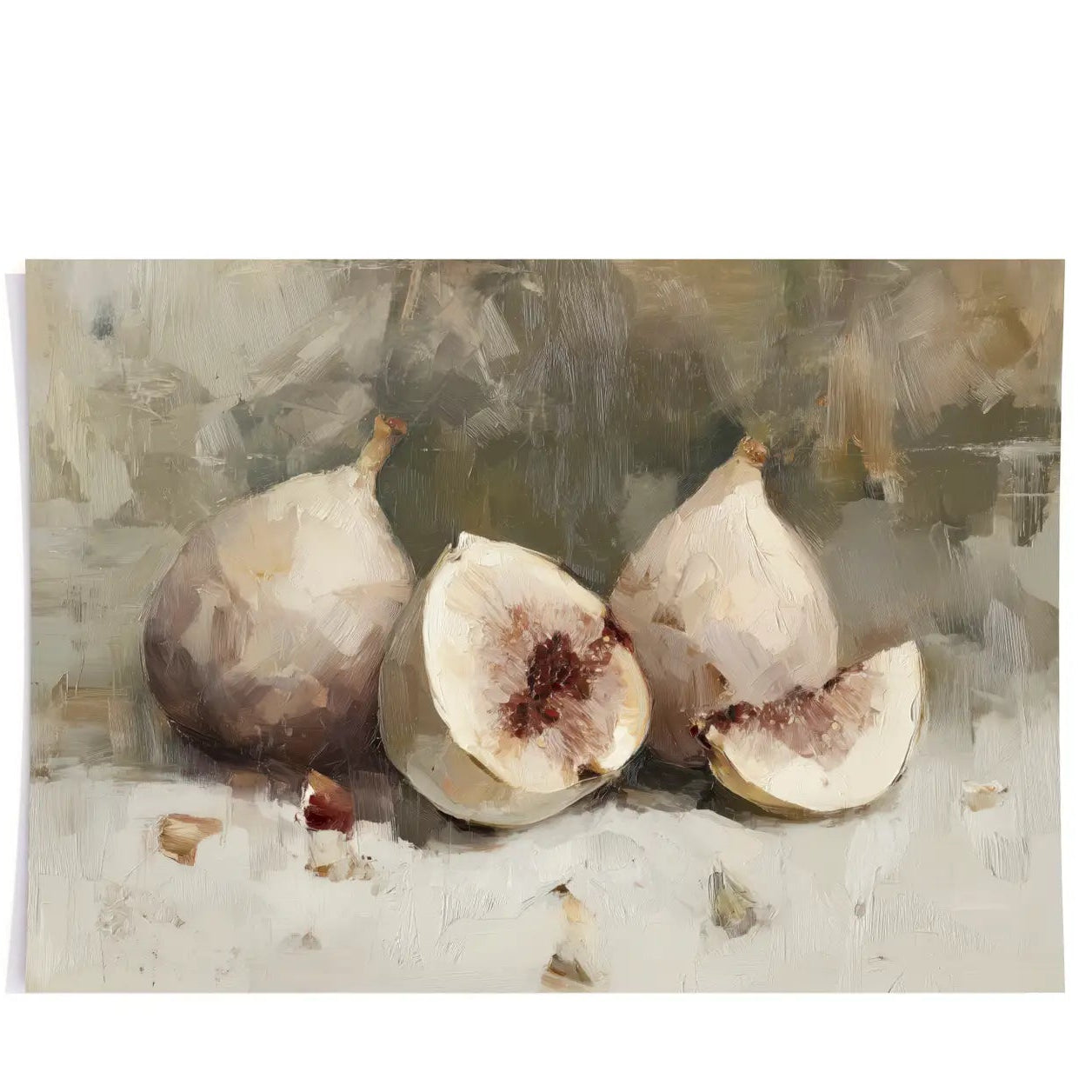 White Figs 8x10" Print