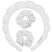 Load image into Gallery viewer, Spa Headband with Scrunchies