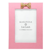 Load image into Gallery viewer, Mariposa Bow Pink 4x6 Frame
