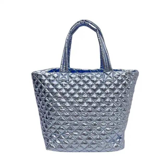 The Debra Diamond Tote Ice Blue