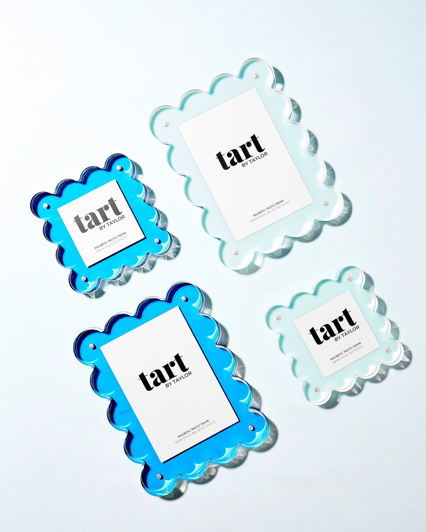 Tart By Taylor Neon Blue Mini Frame