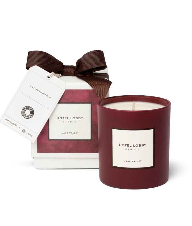 Hotel Lobby Nappa Valley - Luxury Fall Scented Candle