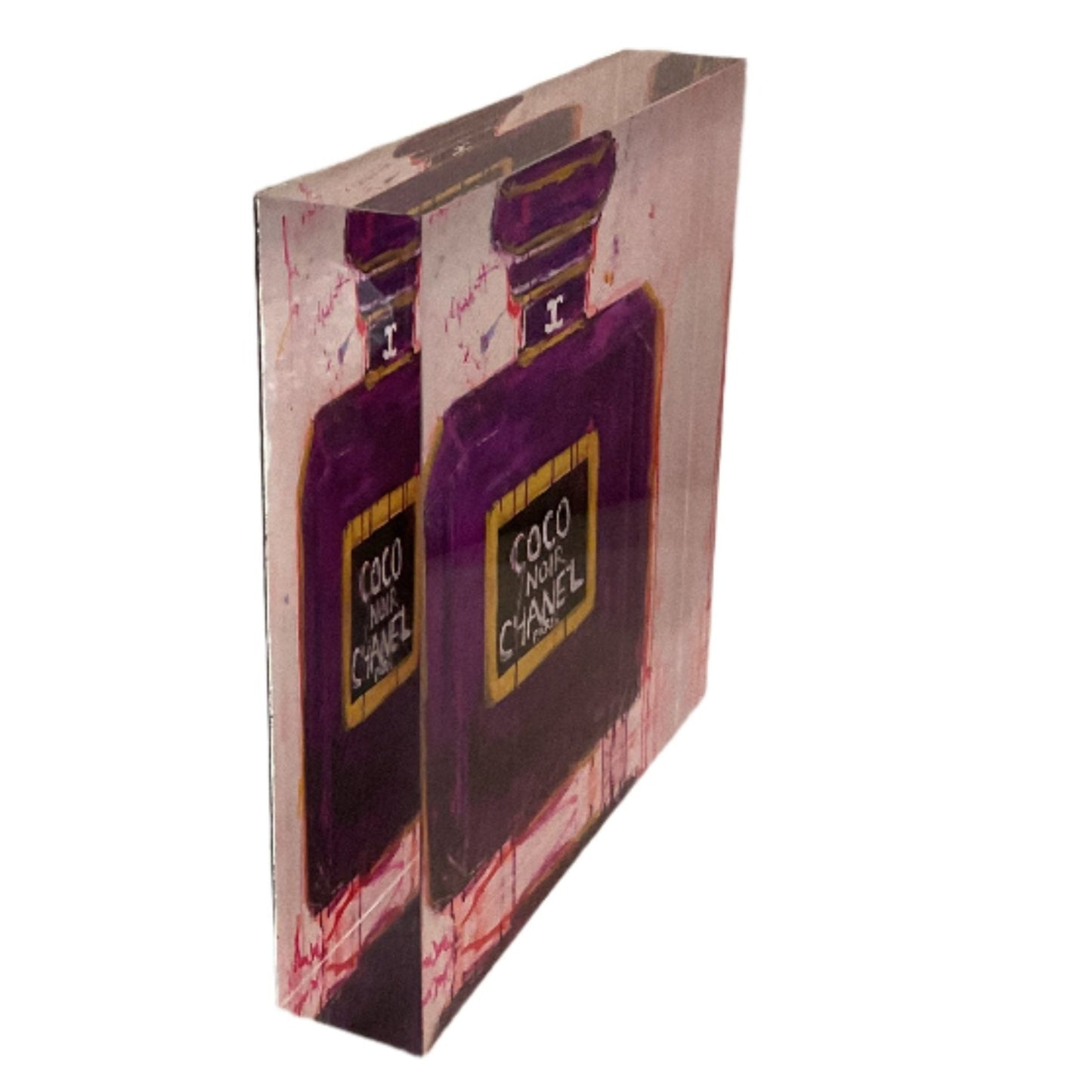 Purple CoCo Acrylic Block