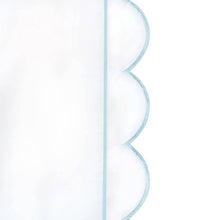 Load image into Gallery viewer, Scallop Frame Embroidered Cotton Percale Duvet Set