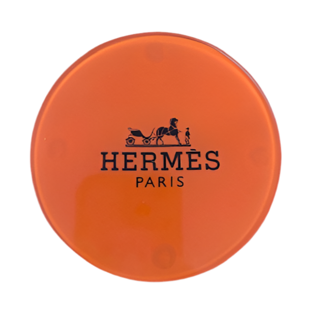 H Glass Coaster Pair