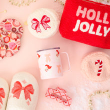 Load image into Gallery viewer, Holly Jolly Teddy Pouch