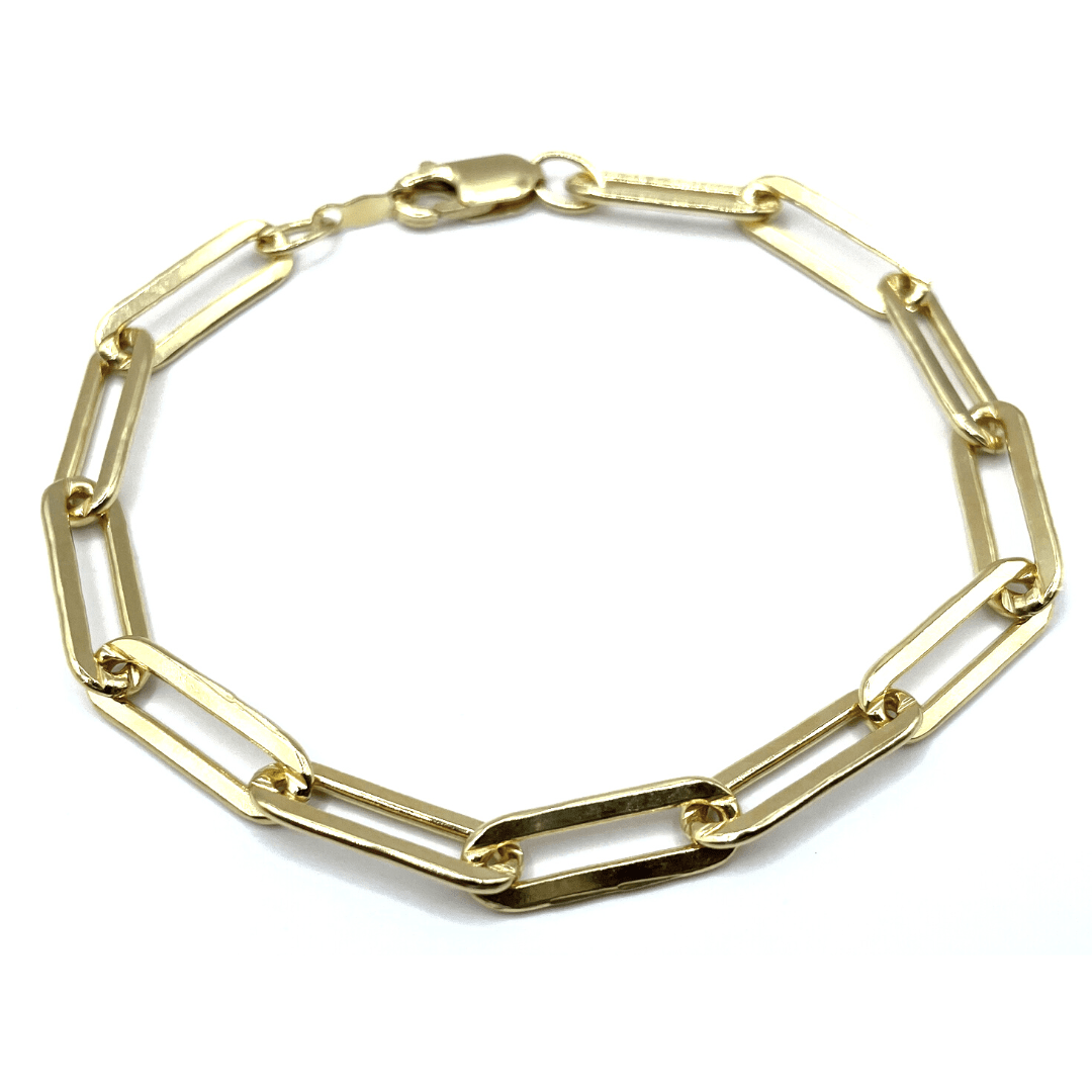 Erin Gray Essential Large Links Bracelet in 14k gold filled