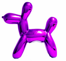 Load image into Gallery viewer, Purple Ceramic Dog Bank