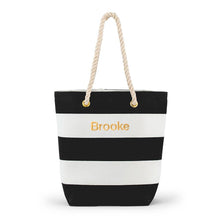 Load image into Gallery viewer, Striped Tote Bag