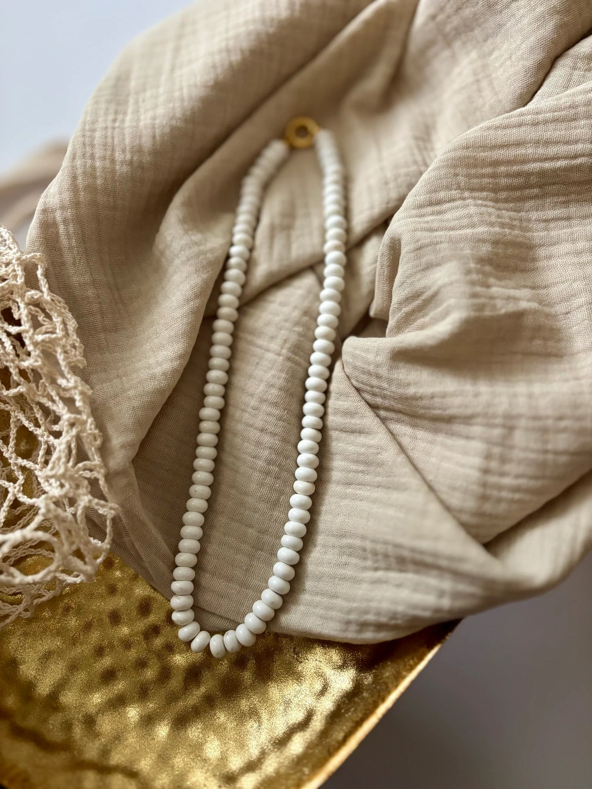 Tatum James White Baylor Necklace