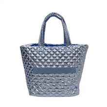 Load image into Gallery viewer, The Debra Diamond Tote Ice Blue