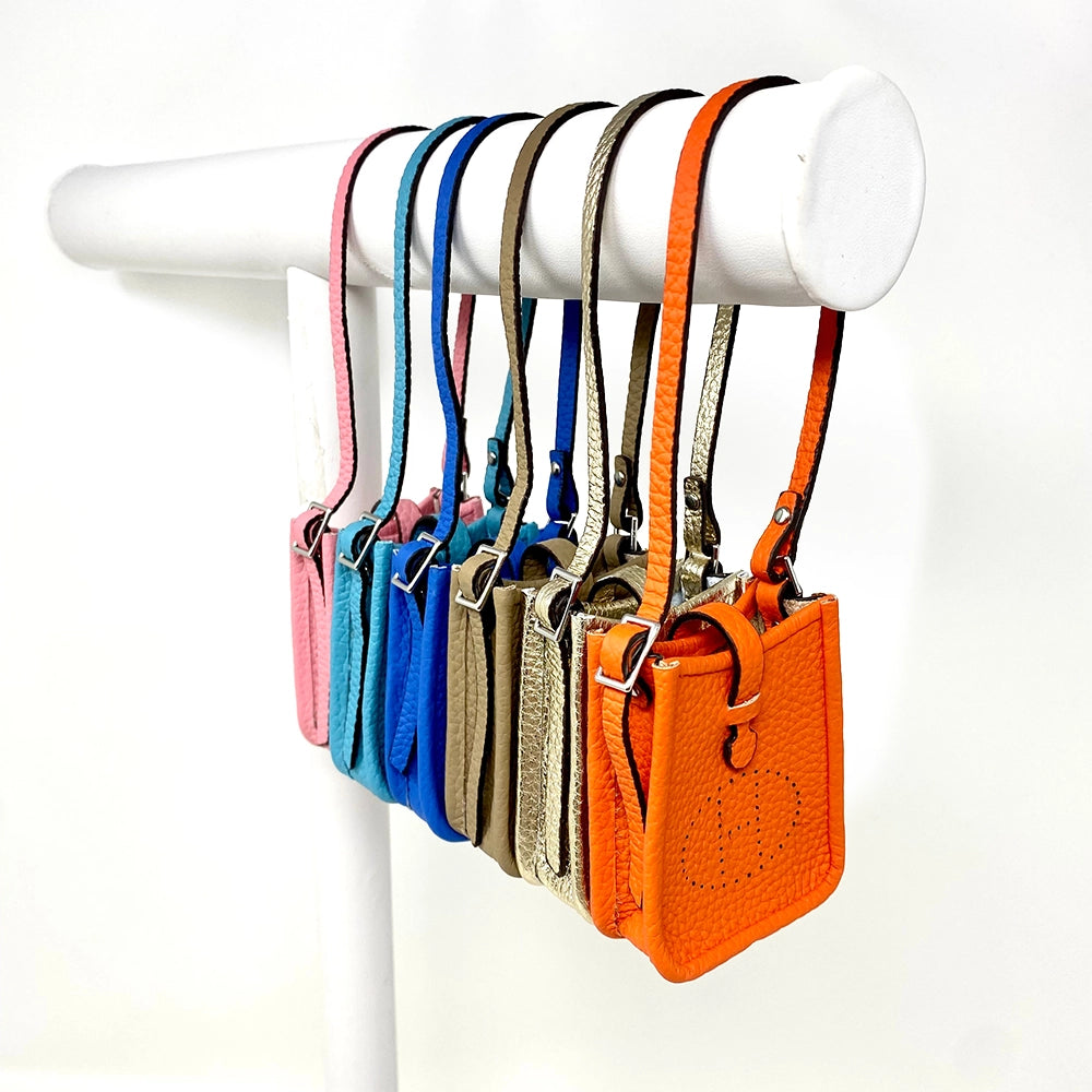 Monogram Mini Purse Charm