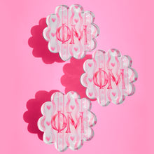 Load image into Gallery viewer, Sorority Scalloped Acrylic Coasters