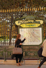 Load image into Gallery viewer, MONTEMARÉ Vienna Carry-On Tote Latte