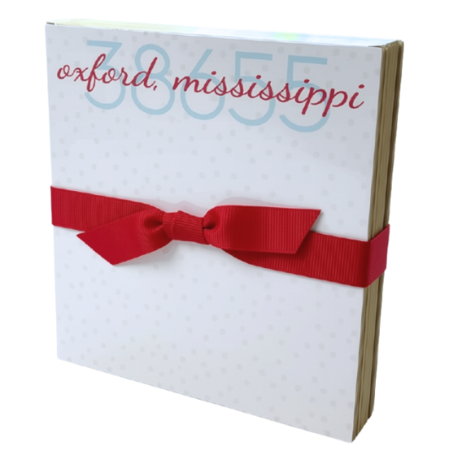 Oxford, Mississippi Luxe Notepad