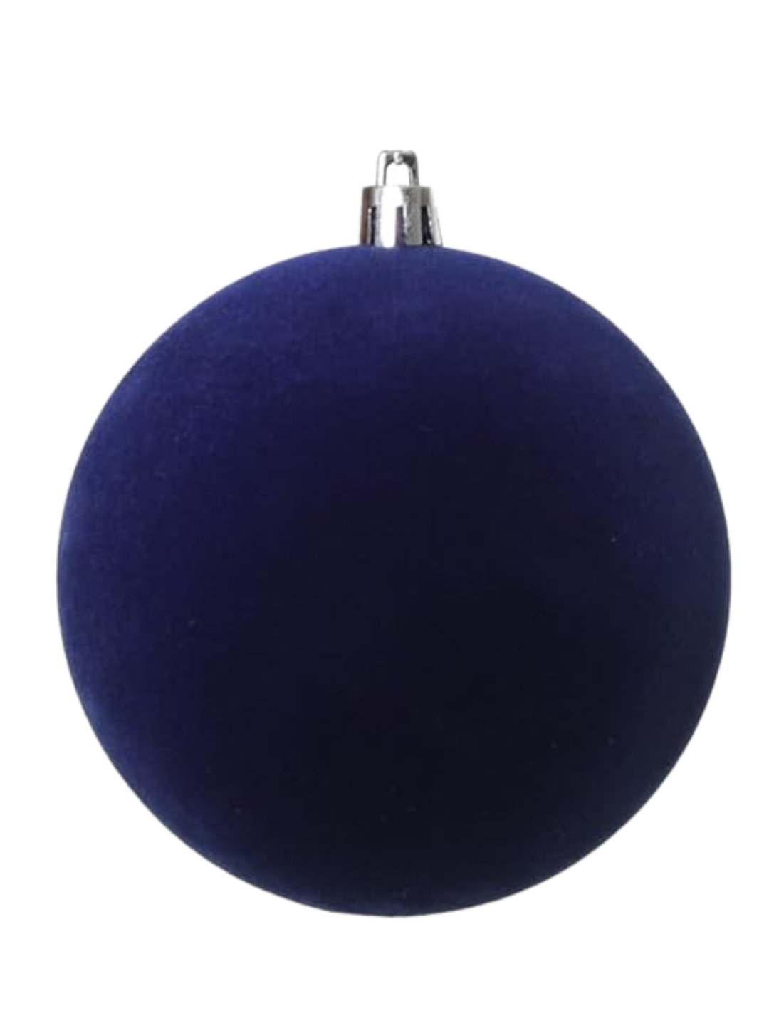 3" Navy Velvet Ornament
