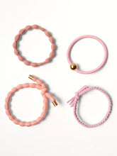 Load image into Gallery viewer, Blush Elastics Set of 4