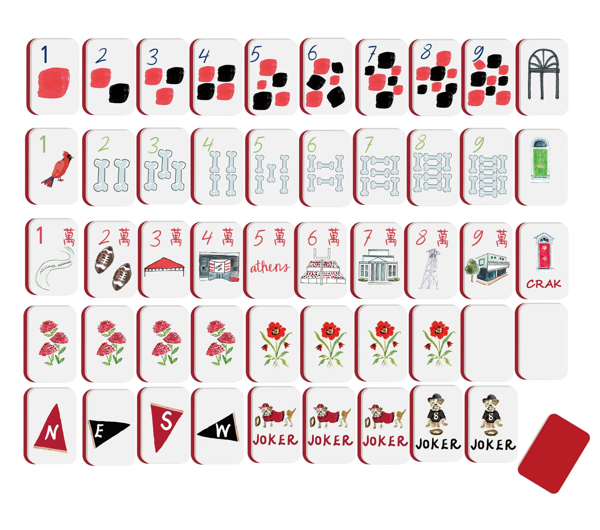 Athens Mahjong Set