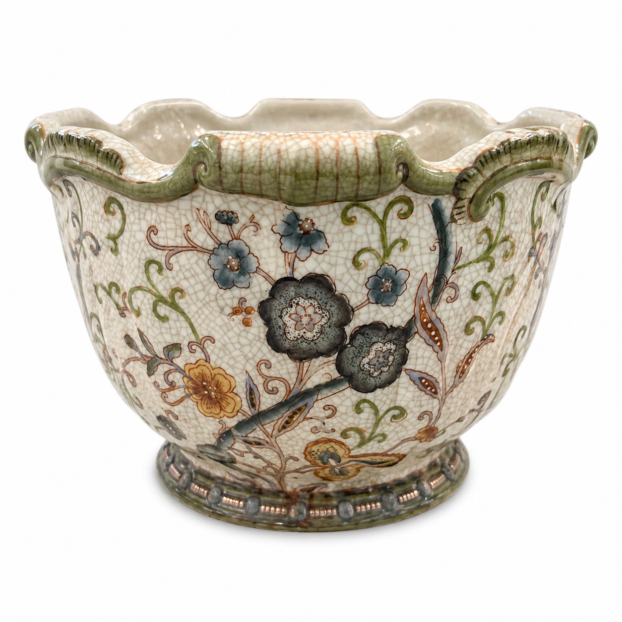 Garden Scalloped Planter Bowl