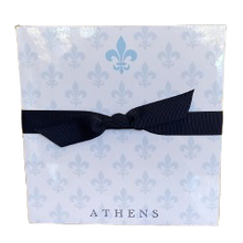Load image into Gallery viewer, Athens Fleur-de-Lis Luxe Notepad