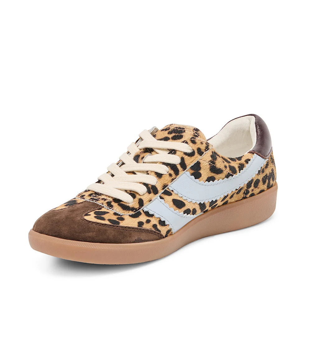 Dolce Vita Merit Leopard Calf Hair Sneakers
