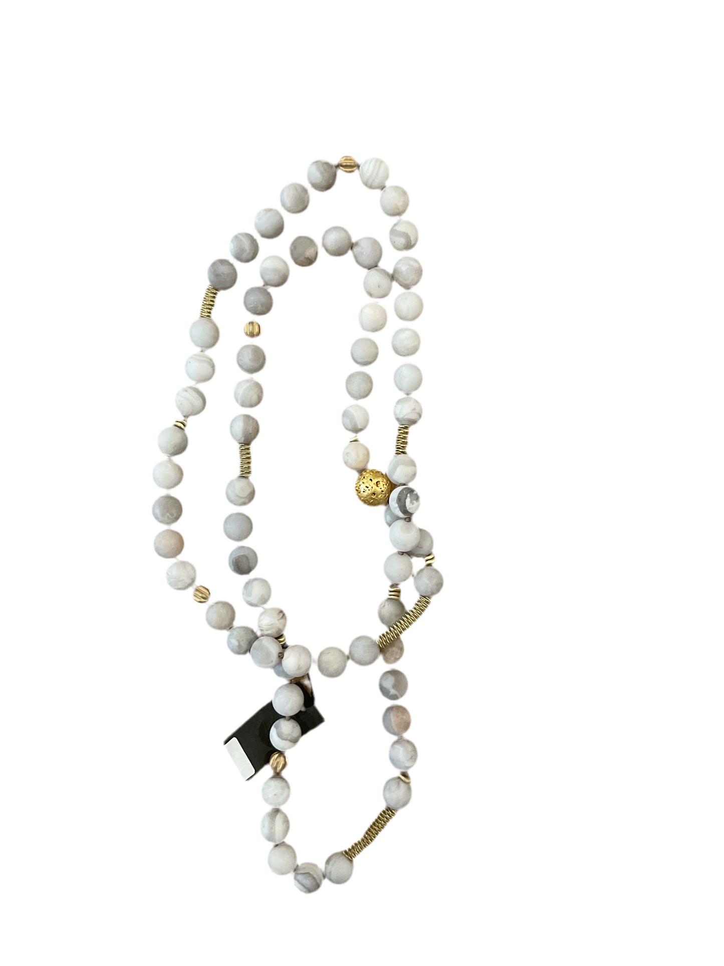 Long Agate Necklace