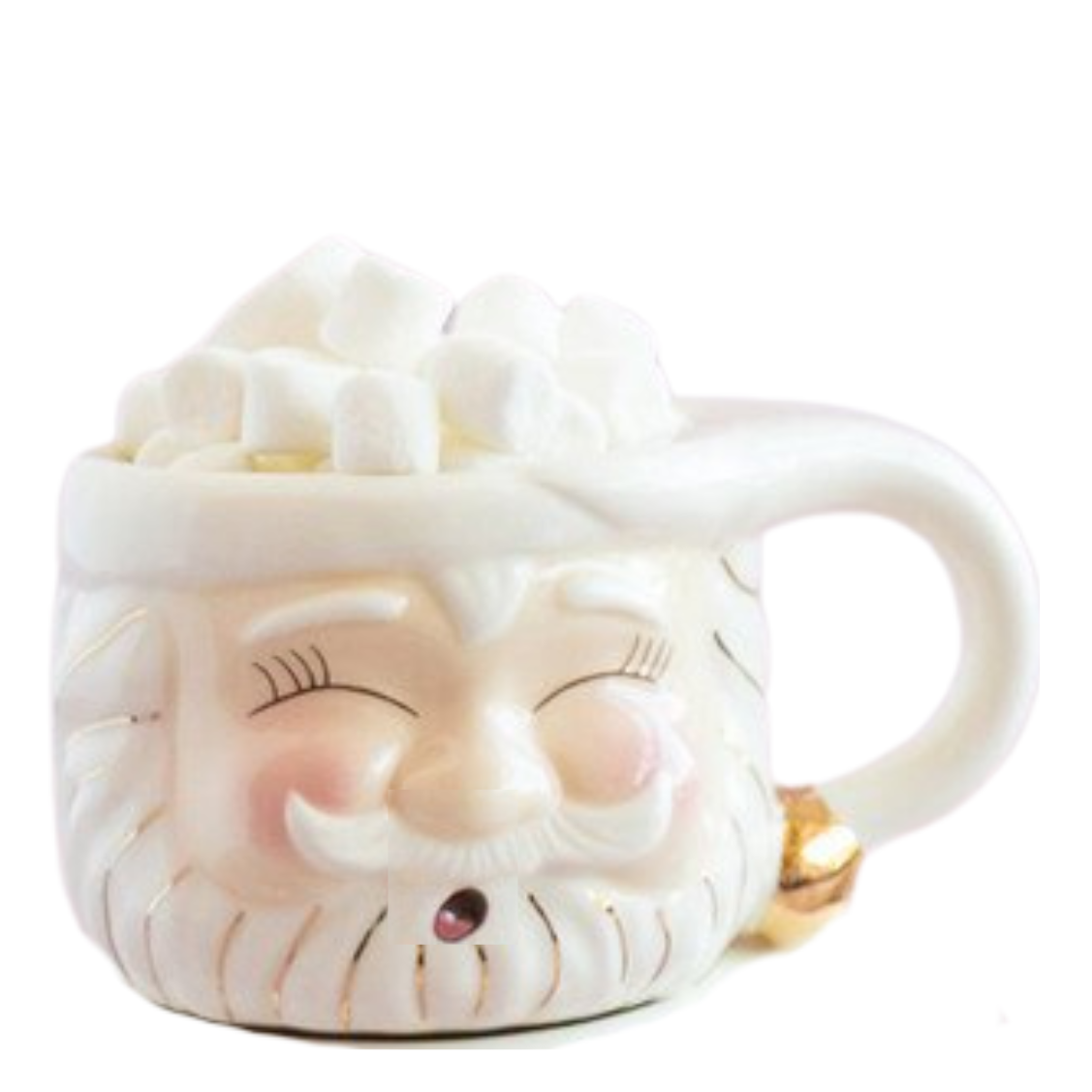Glitterville Papa Noel Mugs