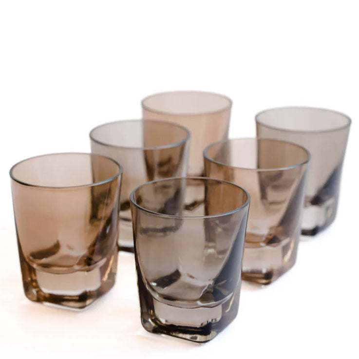 Estelle Gray Smoke Shot Glasses Set