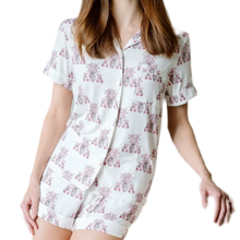 Load image into Gallery viewer, Alpha Phi Pajama Shorts Set