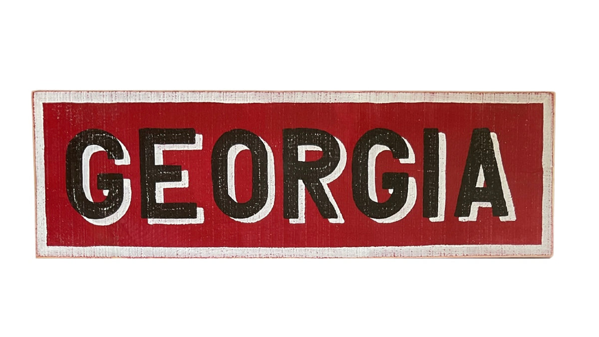 UGA Distressed Signs
