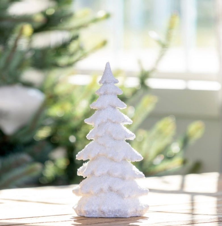 Snowy Alpine Fir Tree