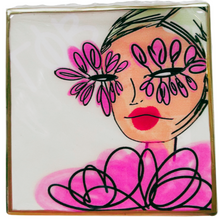 Load image into Gallery viewer, Feather Girl sorority Coaster