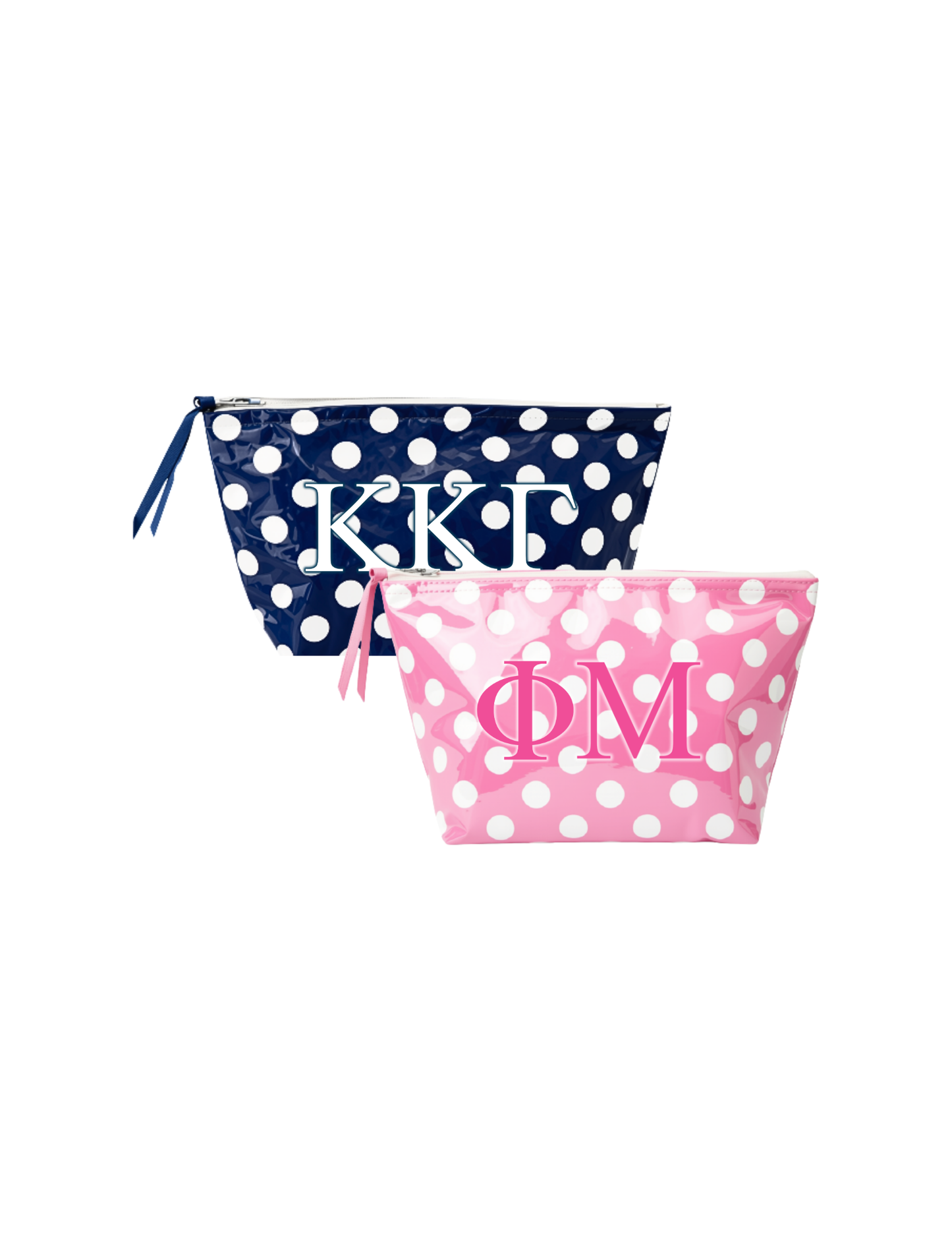 Sorority Polka Dot Makeup Bag