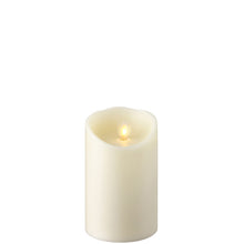 Load image into Gallery viewer, Moving Flame Ivory Pillar Candle-2 Sizes